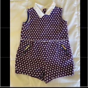 Janie and Jack Preppy Romper